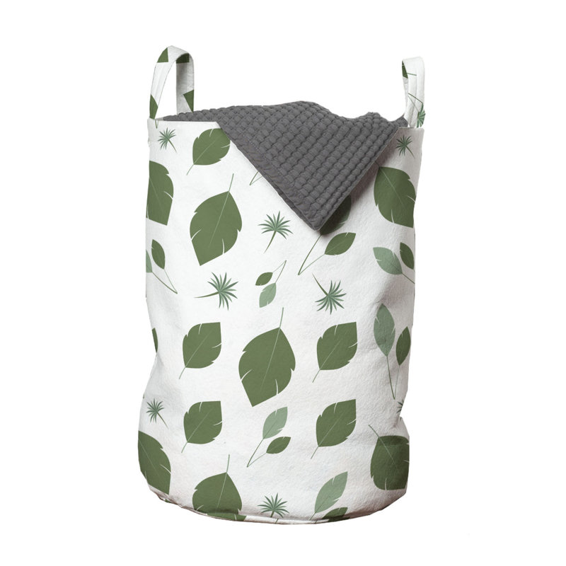 Ambesonne Leaves Laundry Bag
