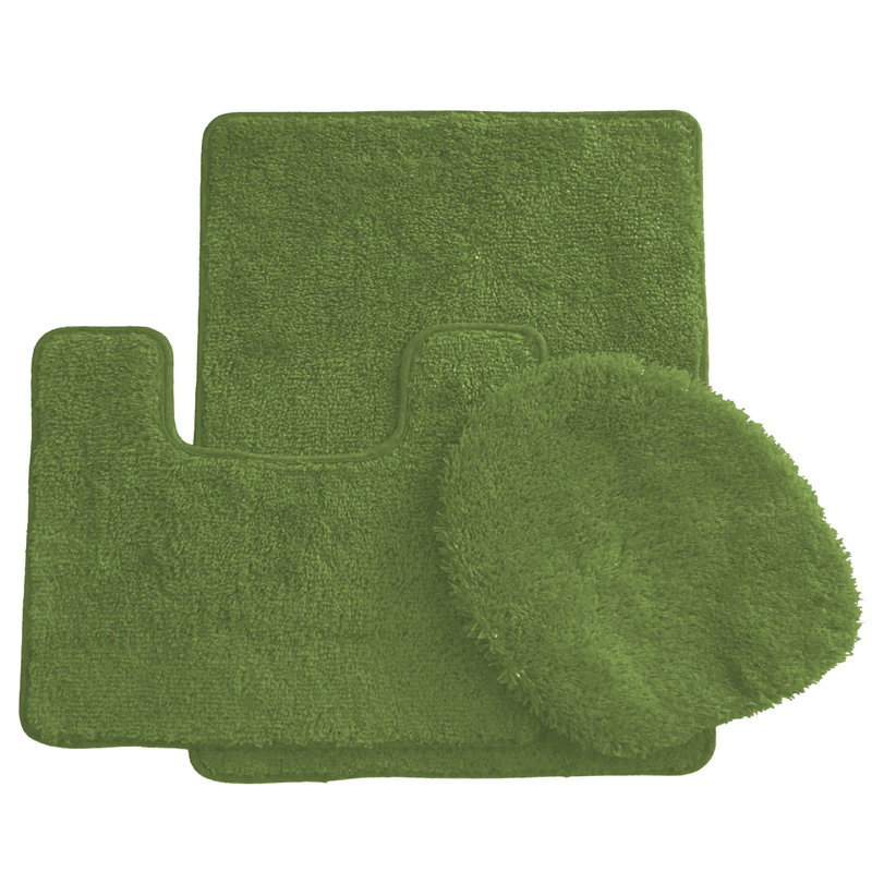 Ensemble de tapis de bain Mckeel, Vert forêt