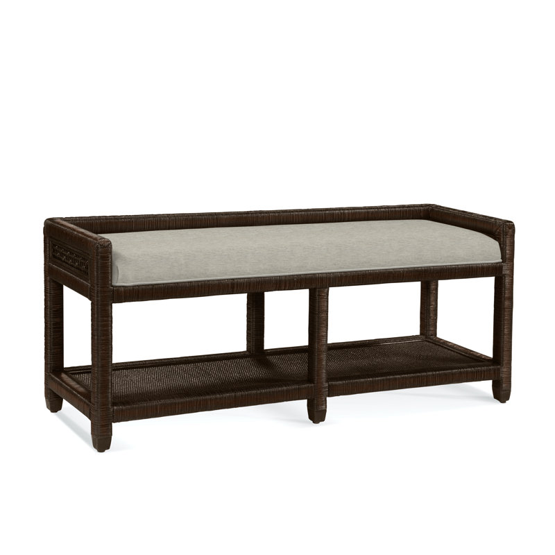 Banc de rangement Silvio Glinda, Café, Beige de base; 0317-85