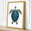 Turtle Geometric - Wrapped Canvas-984406603-984406709