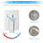 Shower Head System, 10 Inch Stainless Steel Square Wall Mounted Rainfull Shower Combo with Valve-60423623