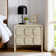 Toscana 2-Drawer Nightstand In Travertine