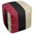 Rouge / noir / beige