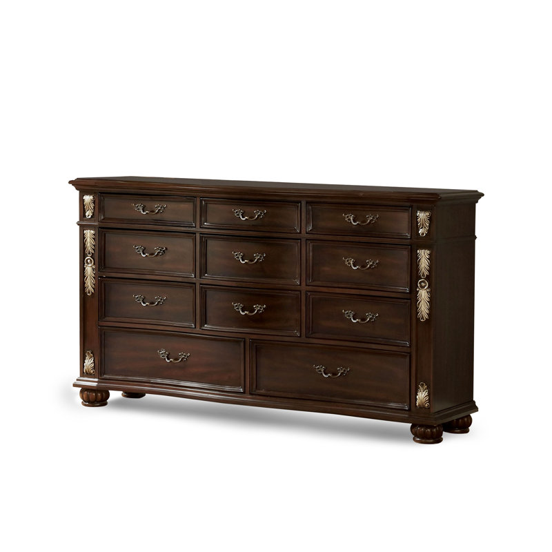 Ensemble de chambre à coucher à panneau tapissier 5 pièces