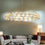 Lustre en cristal à deux anneaux - DEL 3 lumières - à intensité variable - Design moderne luxueux-507719028-507719029