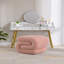 Tabouret de maquillage avec repose-pieds Teddy-1162880537