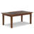Eastwood 66"W Solid Wood Contemporary Rectangle Dining Table, Seats 6-1259172458