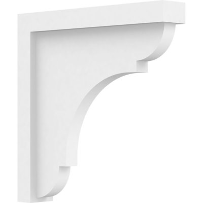 2"W x 12"D x 12"H Standard Bryant Architectural Grade PVC Bracket