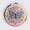 Set of 4 Colorful Butterfly Ceramic Knobs