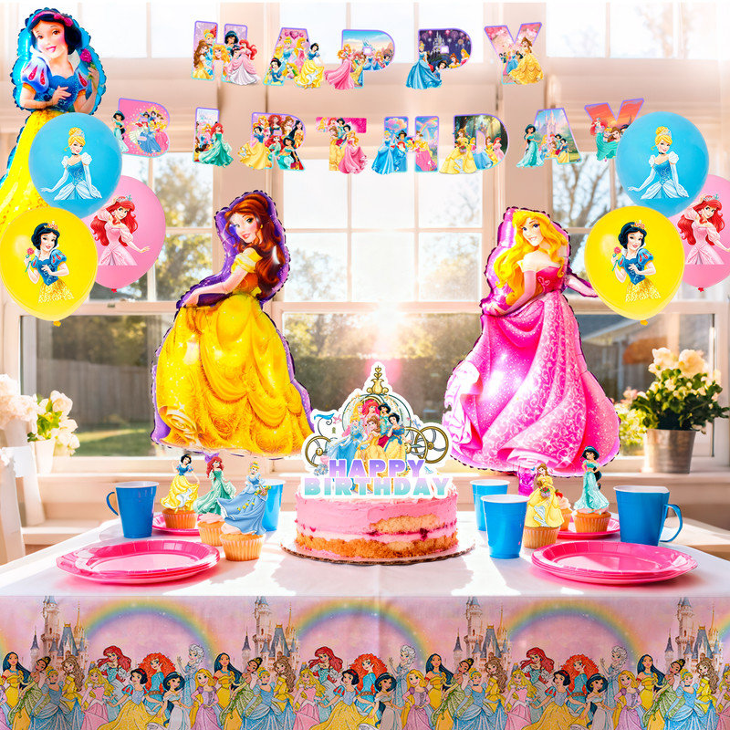 Mercer41 Disney Princess Party Decorations, Disney Princess Birthday — free download
