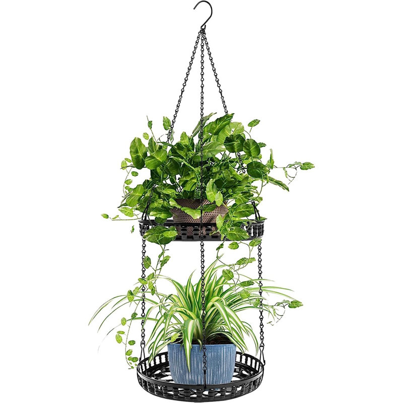 Jardinière suspendue 9,45 pouces moderne en métal