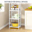 183cm H x 40cm W Metal Bookcase