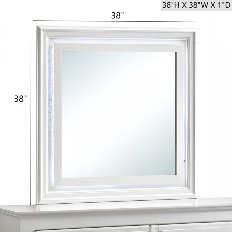 Pearl White Mirror