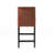 Upholstered Counter Stool With Solid Wood Frame,Set Of 2-1275093310