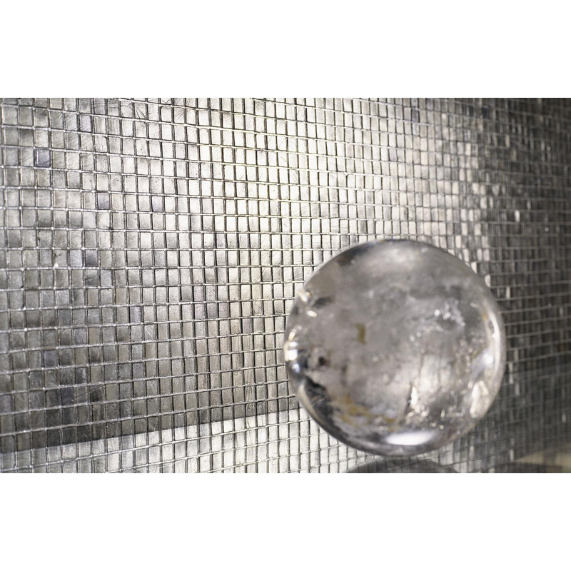 Zinc 5/8" x 5/8" Glass Mosaic