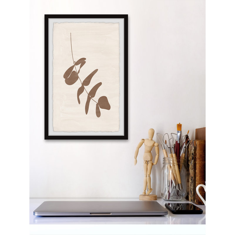 Jardin de la vie - peinture encadrée, H 12 po x l 8 po x P 1,5 po