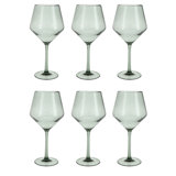 Fortessa Sole Outdoor Shatter Resistant BPA Free Premium Copolyester Plastic Drinkware 6 Pack, Yellow Sun, Sauvignon Blanc Glass