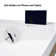 Rothi Modern 62'' W Rectangle Writing Desk with Built-in Charging Station and Cable Management and Slot Holders