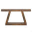 Console 55 po avec rangement - Canapé en bois pour hall d'entrée, couloir ou salon, table d'appoint industrielle