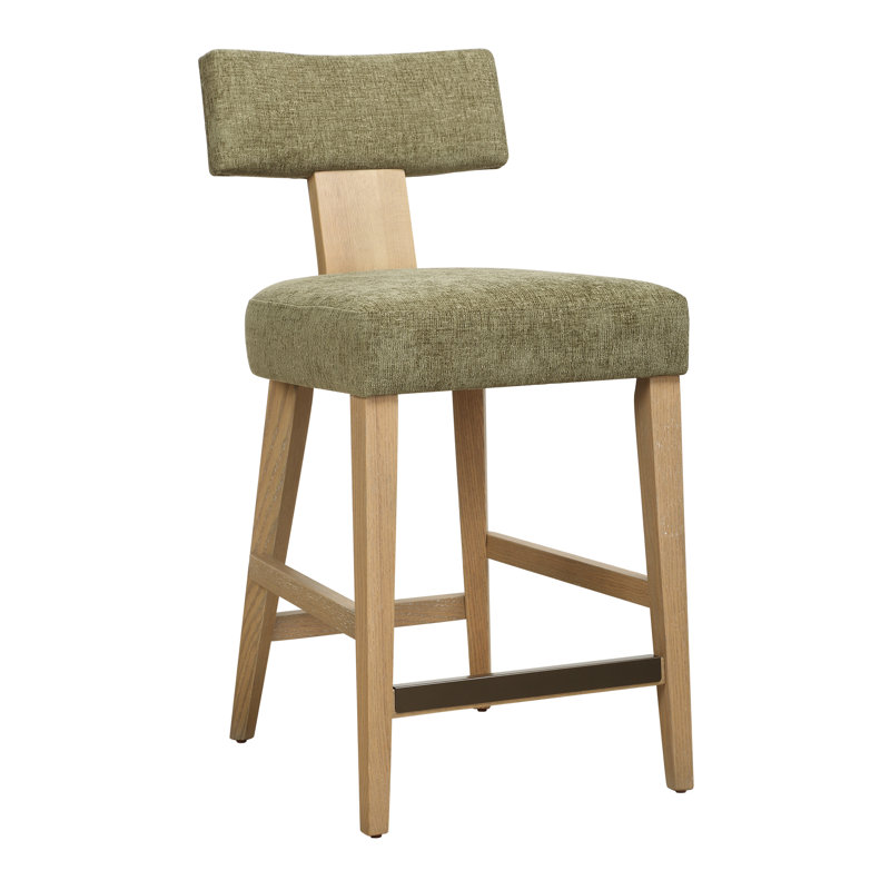 Tabouret de comptoir Vencel, Vert