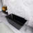67 Inch Freestanding Solid Surface Soaking Bathtub For Bathroom-125340681