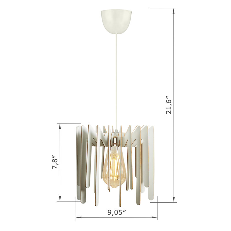 Lightbourn - Light Pendant, White