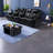 Luxurious Adjustable Recliners With Top-grain Leather, Modern Design For Home Entertainment