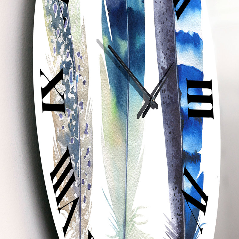 Horloge murale bohème et éclectique, Moyen