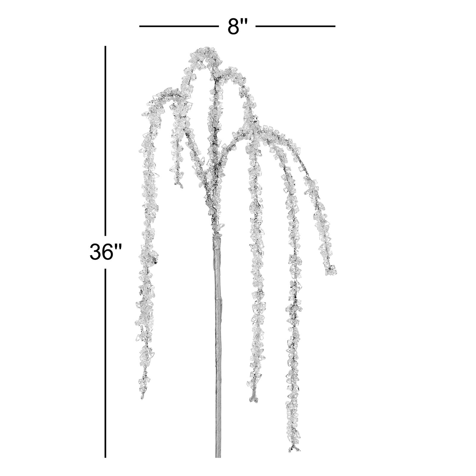 Jaquinton Iced Branch Pick, Silver