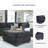 New Britain Slate Oversized Accent Ottoman-451854262