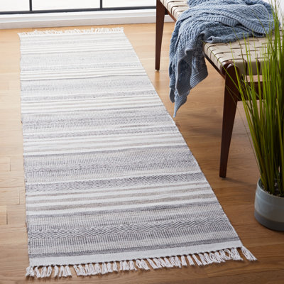 Kilim Hand Woven Performance Chevron Rug