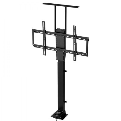 Motorized TV Lift Stand, 120 lbs max Load Adjustable TV Lift Stand Mount Bracket, Vertical Electric TV Bracket with Remote Control, Motorized TV Stand with Max VESA 24 x 16 in, for 32-70 in TVs
