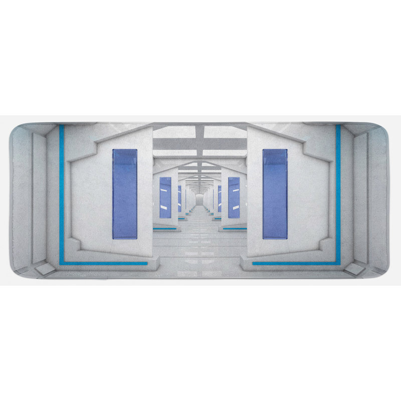 Modern & Contemporary Polyester Kitchen Mat
