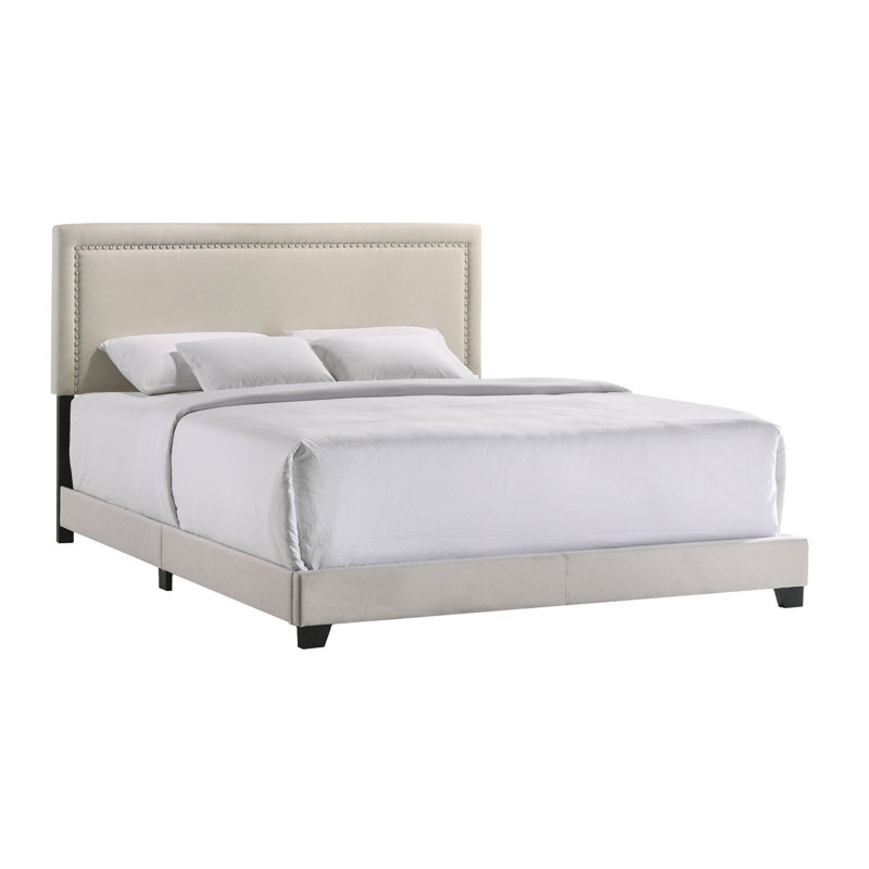 Menara Upholstered Low Profile Standard Bed, King