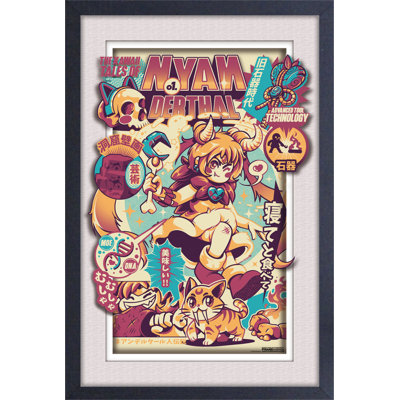 Ilustrata- Nyanderthal 11x17 Under Plexi Framed Poster