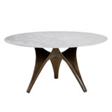 Round Marble Dining Table