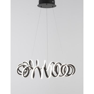 1 - Light LED Geometric Pendant
