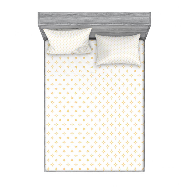 Microfiber Sheet Set, Full/Double Sheet Set with Fitted Sheet