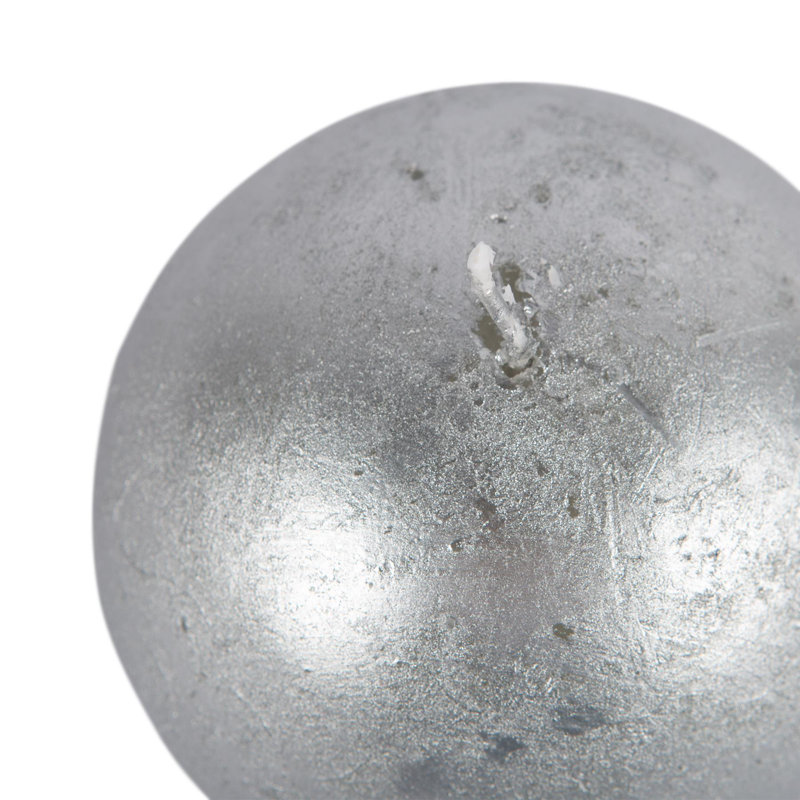 Unscented Novelty Candle, Silver