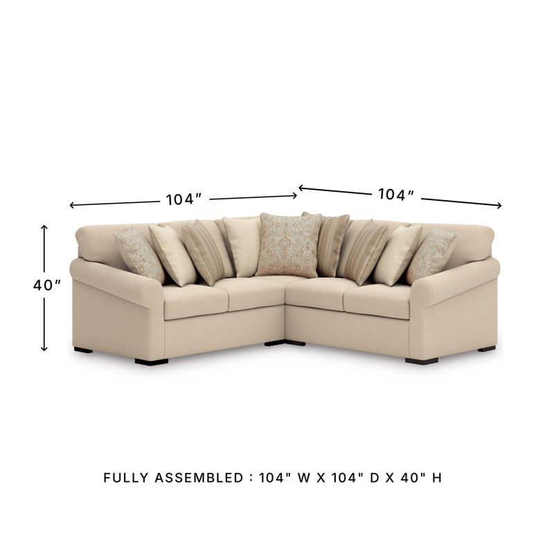 Ladymae 3-Piece Sectional