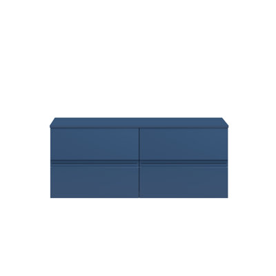 Urban 1200mm Wall Hung Single Vanity Base with Worktop