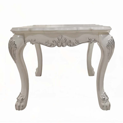 Table de bout Bone White