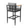 Florentine 26" Teak Patio Bar Stool with Cushion