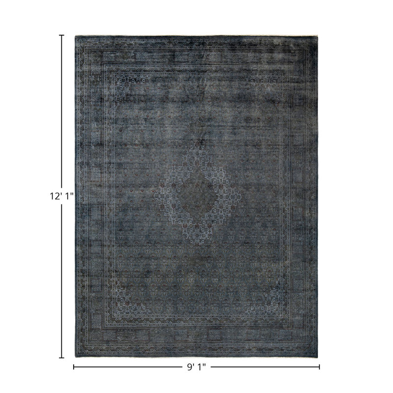 Yuuko One-of-a-Kind 9' 1" X 12' 1" Hand Knotted Area Rug