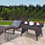 Amedeo Rectangular Folding Outdoor Coffee Table , 23.6'' in. W 15.7'' in. D