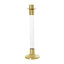 Pilier de table en acier inoxydable H 10,95 po