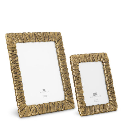 Picture Frame Chriswick Antique Brass Finish Set Of 2
