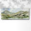 Serene Mountains II - impression sur toile tendue-1522004071