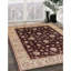Tapis beige / rouge Meribelle-155406351