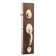 Copper Creek Handleset with Single Cylinder Deadbolt and Copper Creek Door Lever and Colonial Rosette